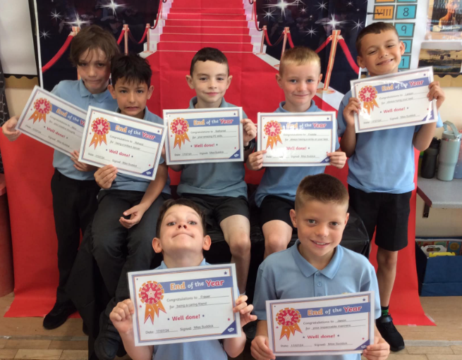 End of Year Awards in Year 3!