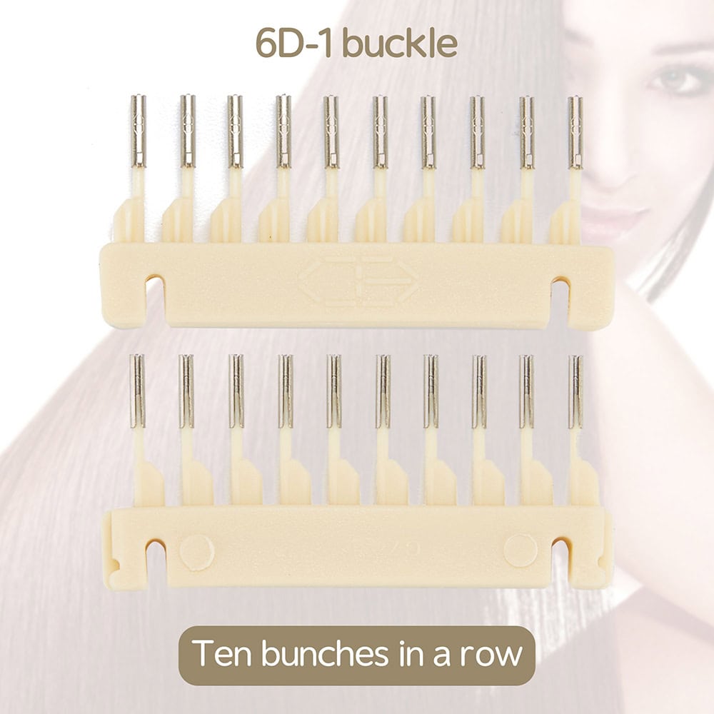 6D extensions buckle first generation blond 02