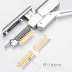 6D hair extensions buckle first generation blond 03