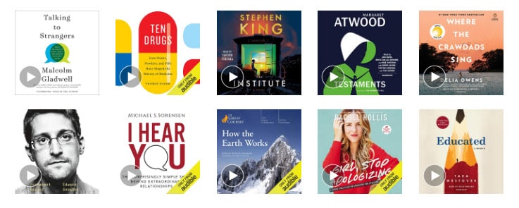 audible books