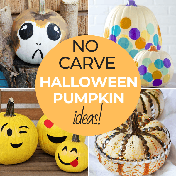 No Carve Pumpkin Ideas