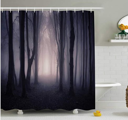 Creepy Halloween Shower Curtains