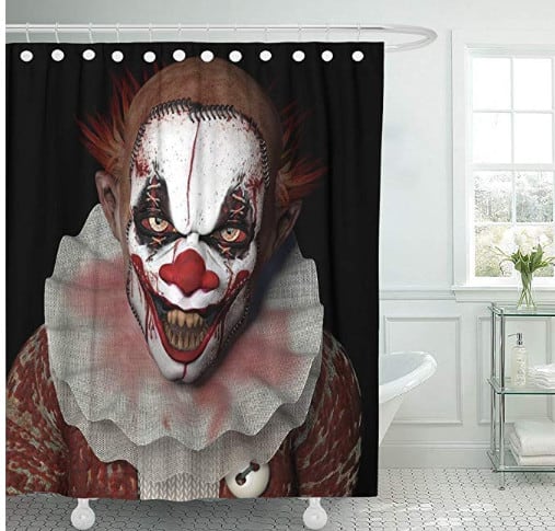 Creepy Halloween Shower Curtains