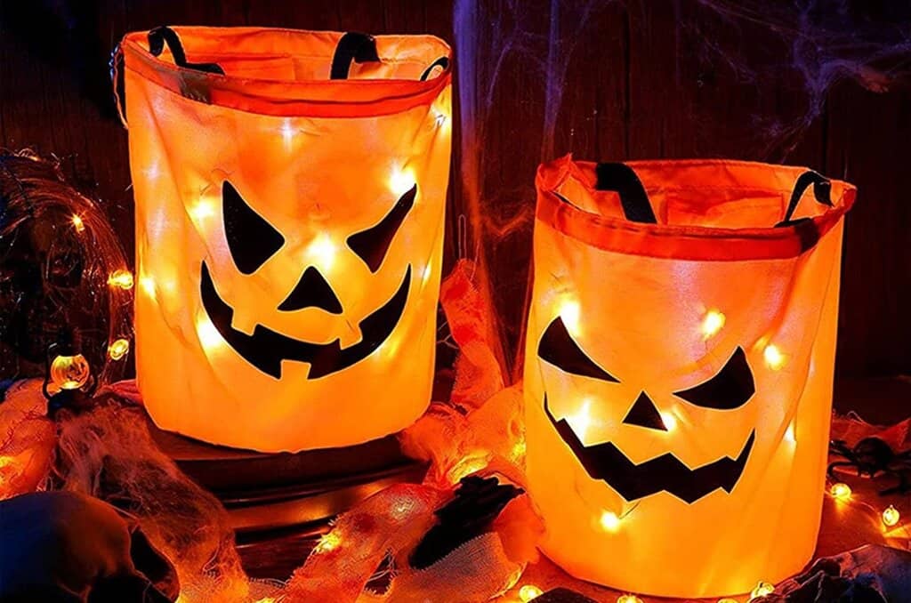 led lighted buckets