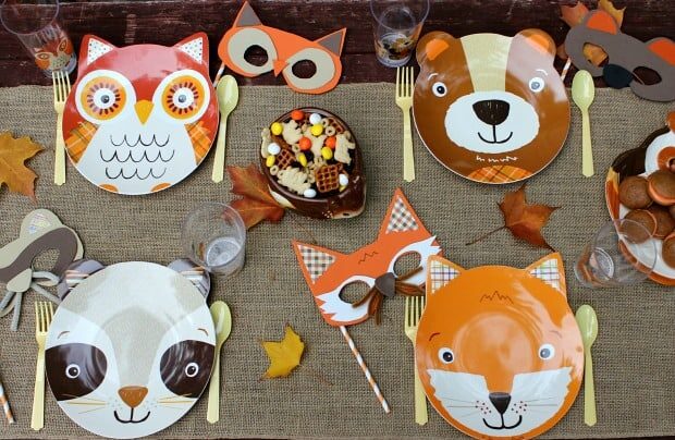 woodland creature masks