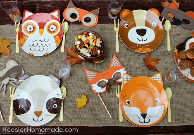 woodland creature masks