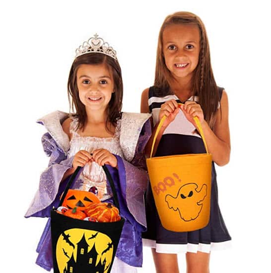 Unique Halloween Trick or Treat Buckets