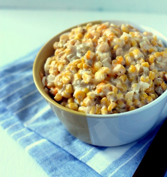 Cream-Cheese-Corn-Casserole-with-Green-Chile