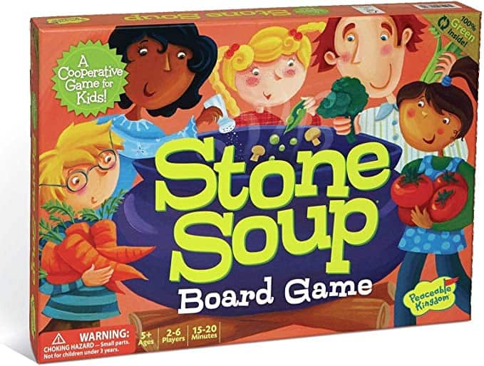 stone soup cooperative matching board game