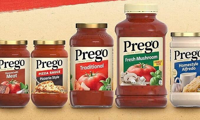 prego pasta sauce