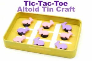 tic tac toe altoid tin magnetic craft