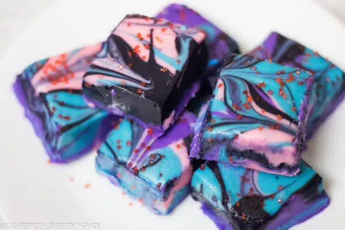 4 ingredient galaxy fudge recipe