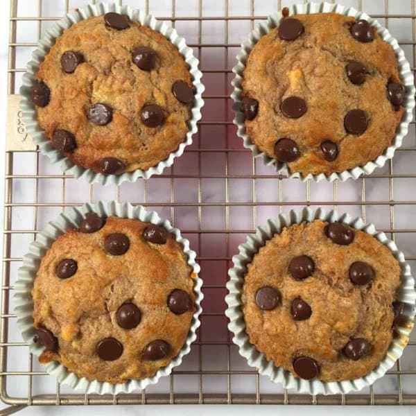 air fryer banana muffins