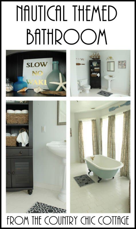 nautical themed bathroom design