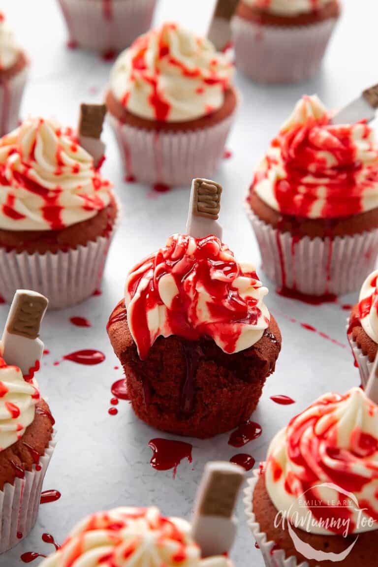 bloody cupcakes