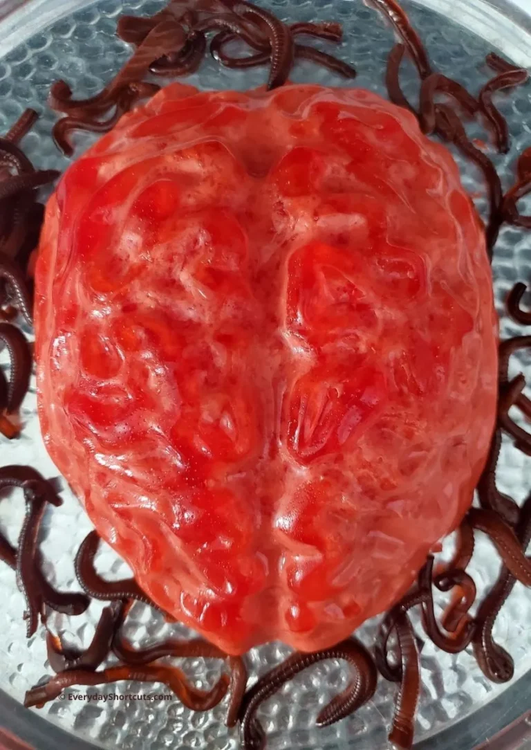 halloween jello brain
