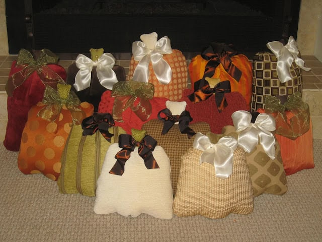 pumpkin pillows