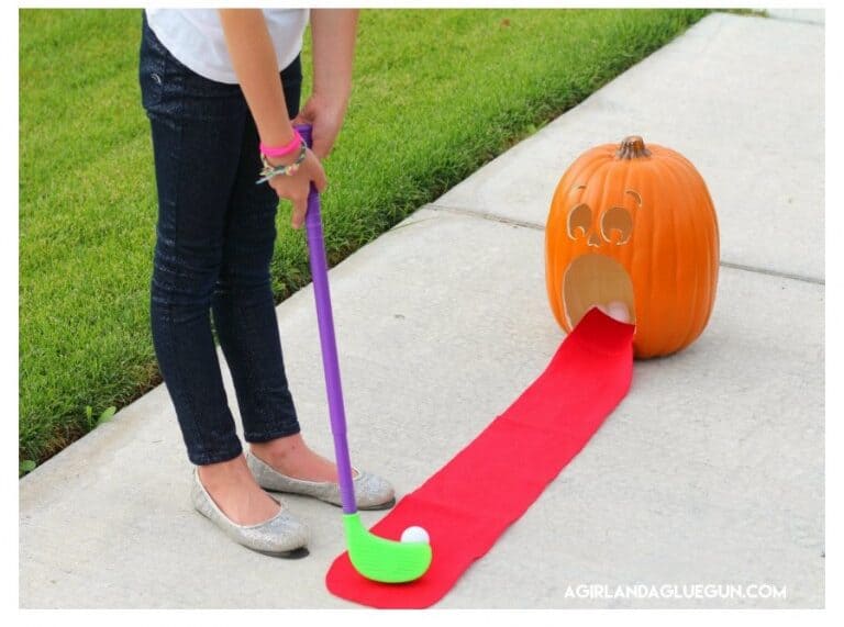 pumpkin golf