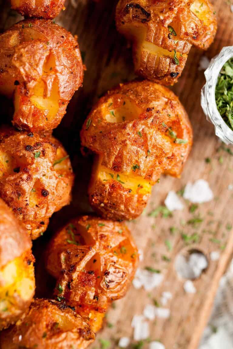 spooky halloween skull potatoes 049