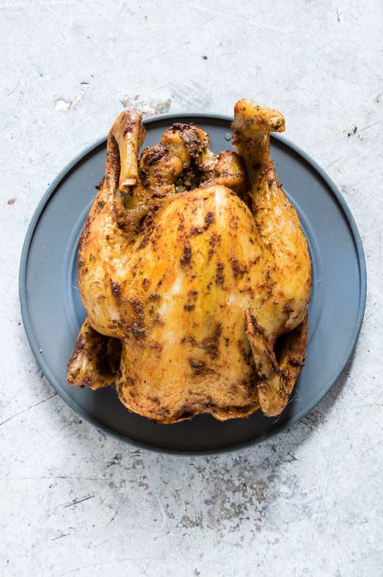 slow cooker whole chicken