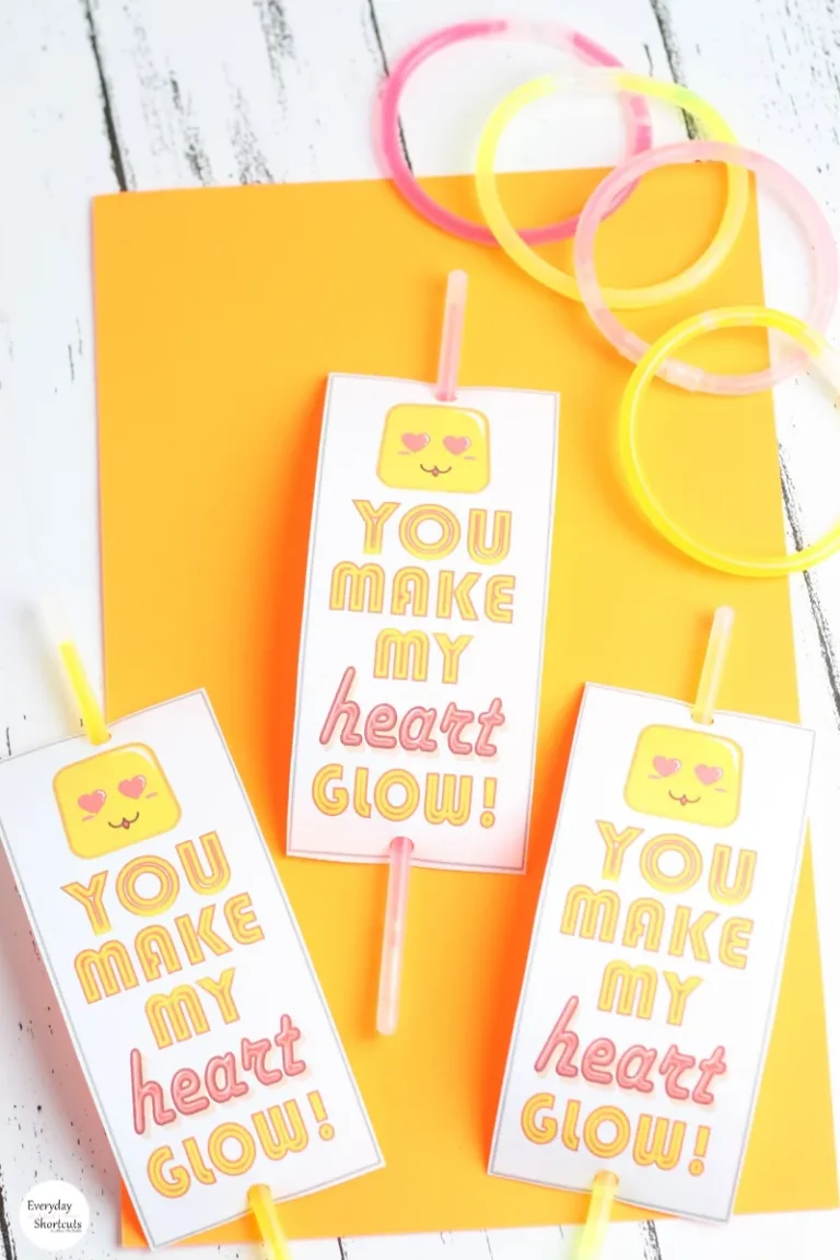 glow stick valentines
