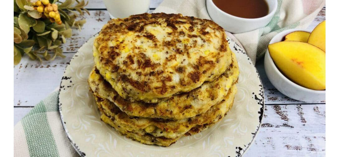 loaded breakfast pancakes