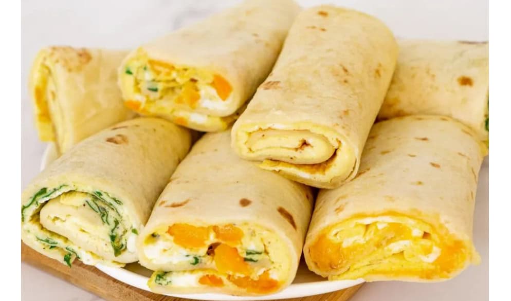tortilla egg roll