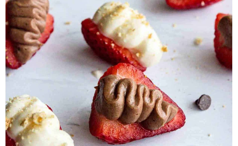 deviled strawberries