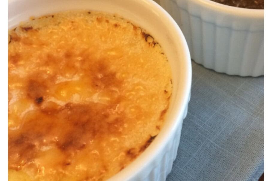 easy 3 ingredient creme brulee