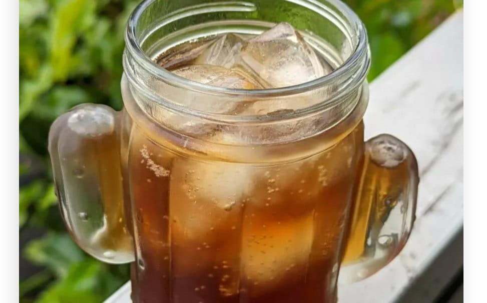 healthy coke with balsamic vinegar