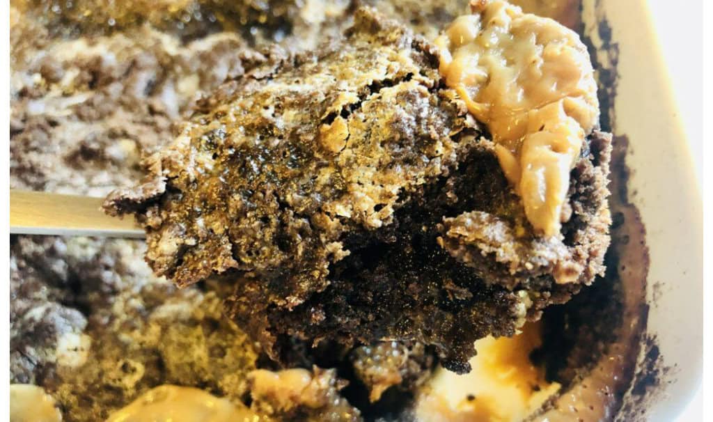 milk cookies dump cake