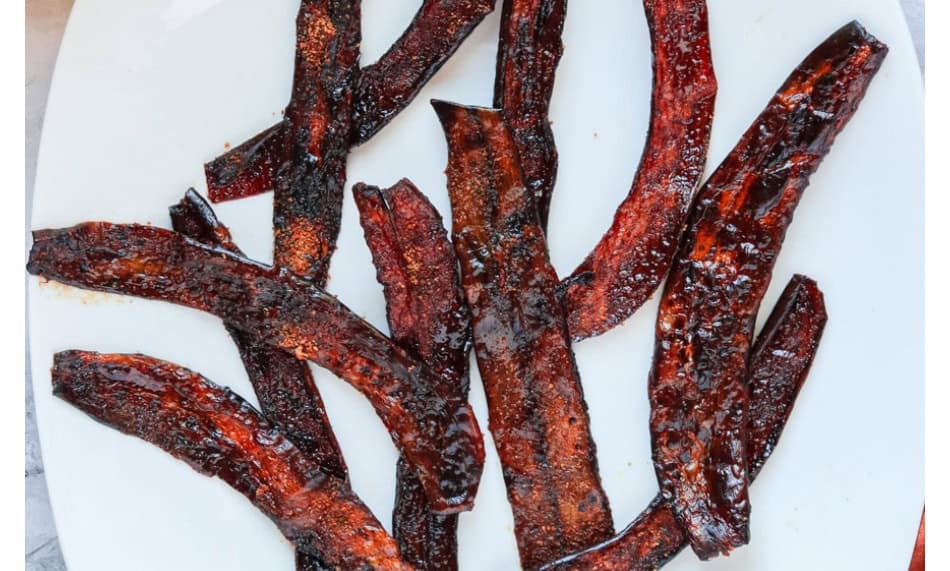 quick banana peel bacon recipe