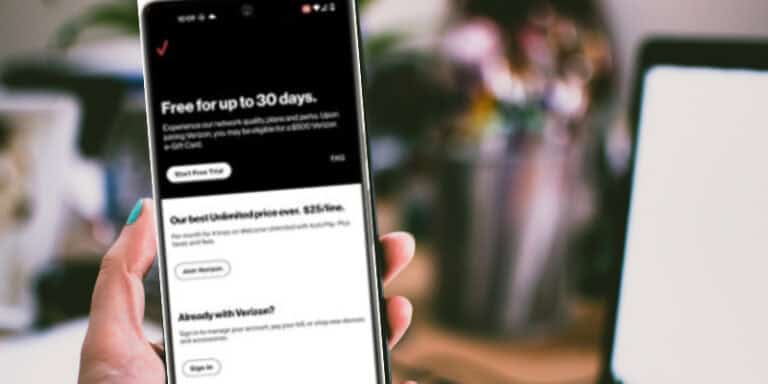 verizon free for 30 days