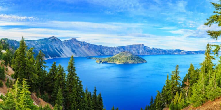 national park lake