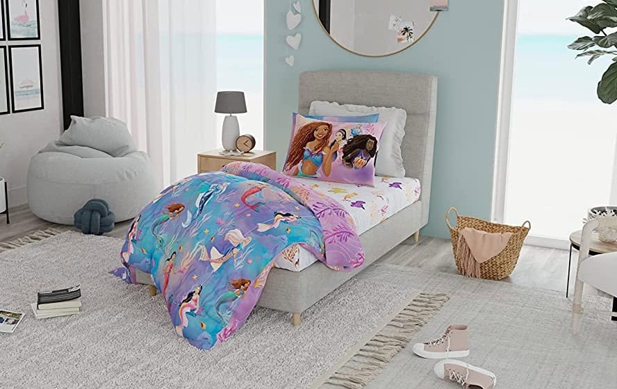 disneys the little mermaid ariel live action movie kids bedding