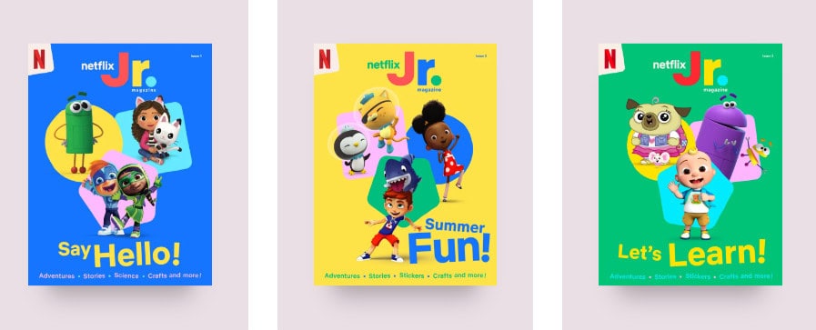 netflix jr magazines