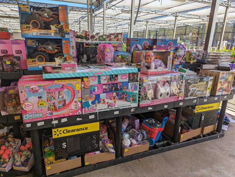 walmart toy clearance