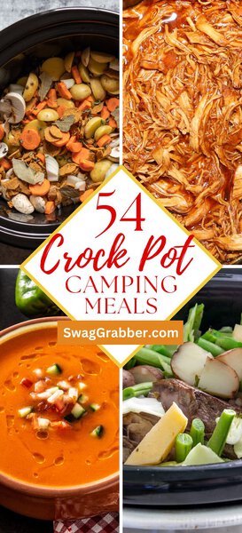54 crock pot camping meals