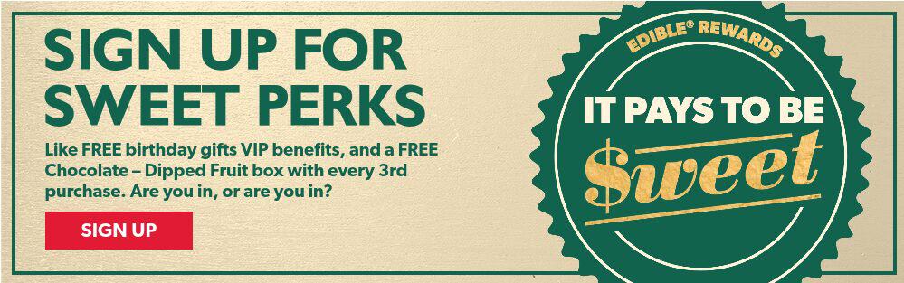 edible arrangements rewards sign up