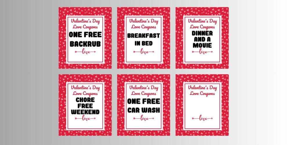 love coupons