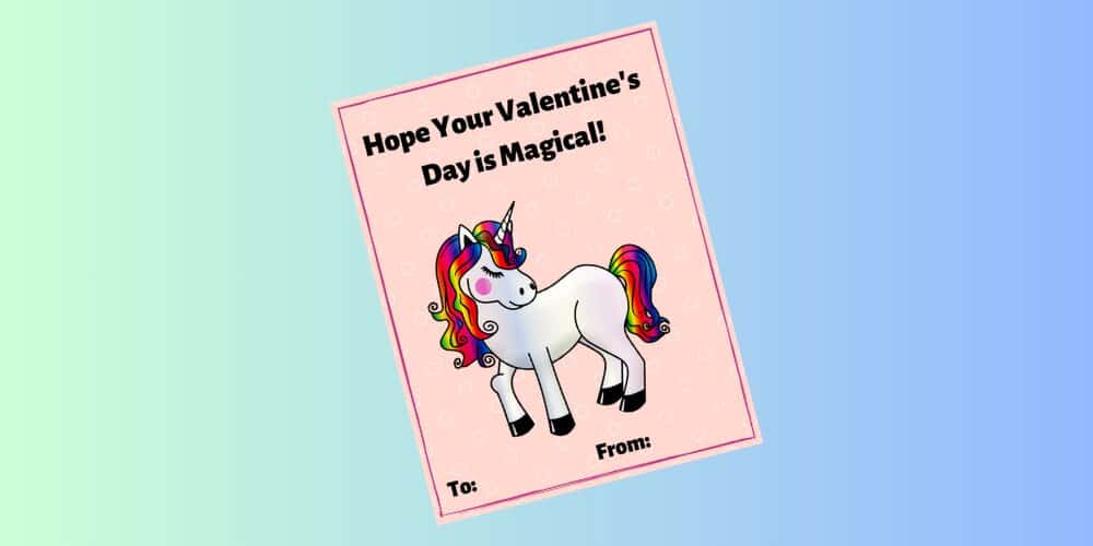 unicorn card