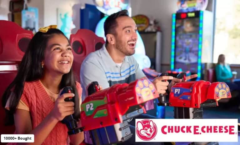 chuck e cheese groupon