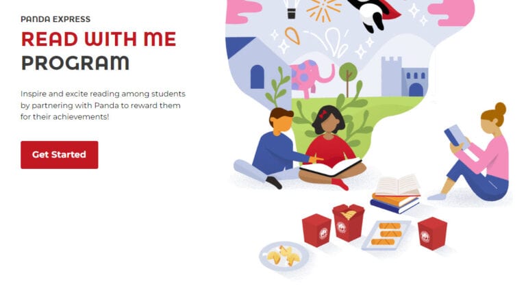 panda express read with me program