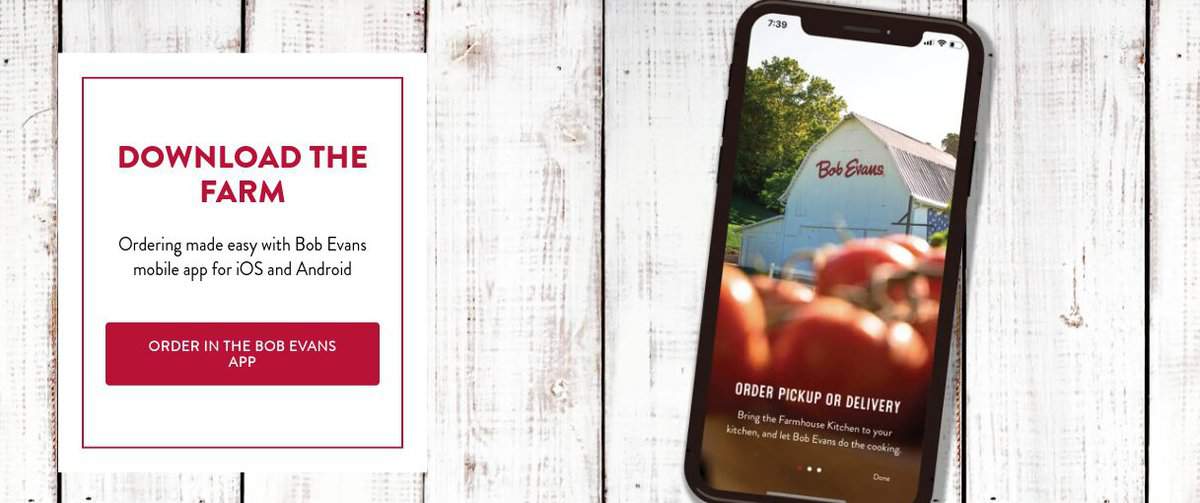 bob evans app