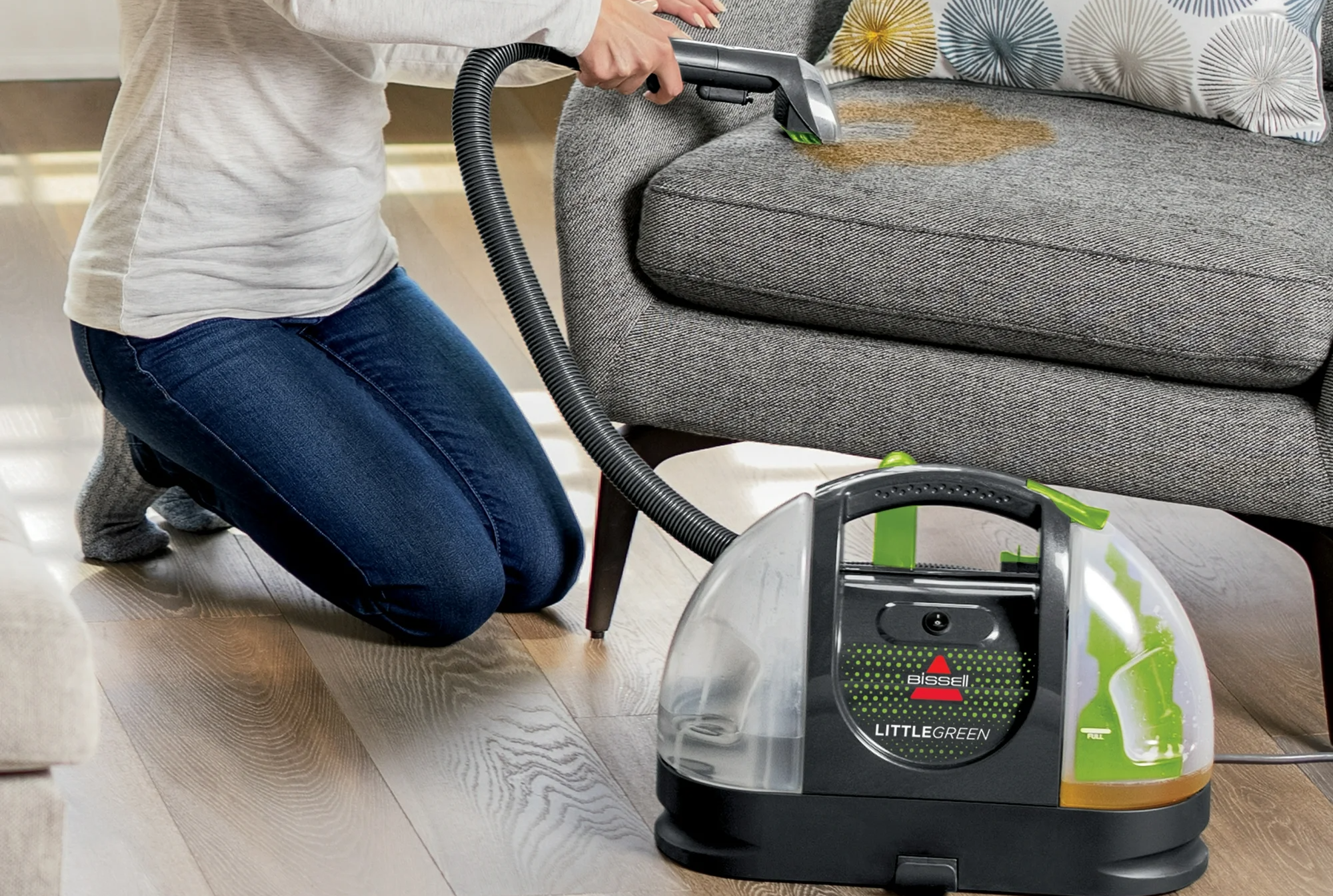bissell little green portable carpet cleaner