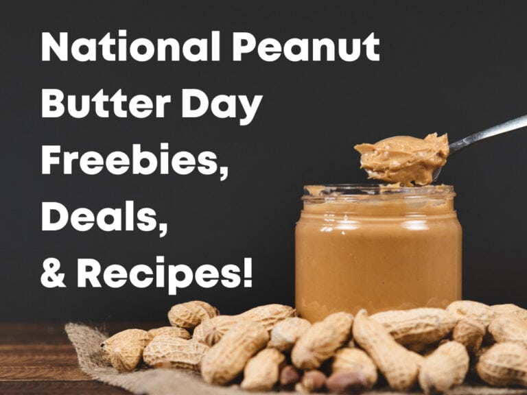 Celebrate National Peanut Butter Day with deals and recipes