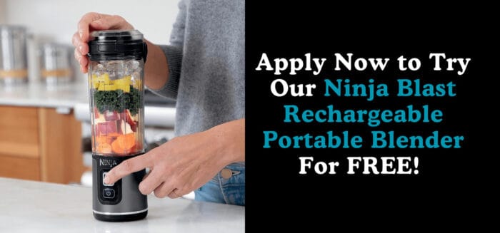Try Ninja Blast portable blender for free.
