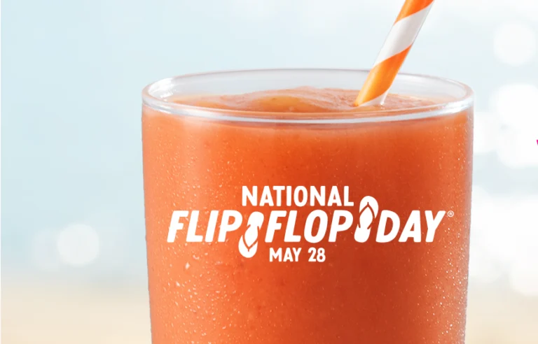 Free Sunrise Sunset smoothie on May 28