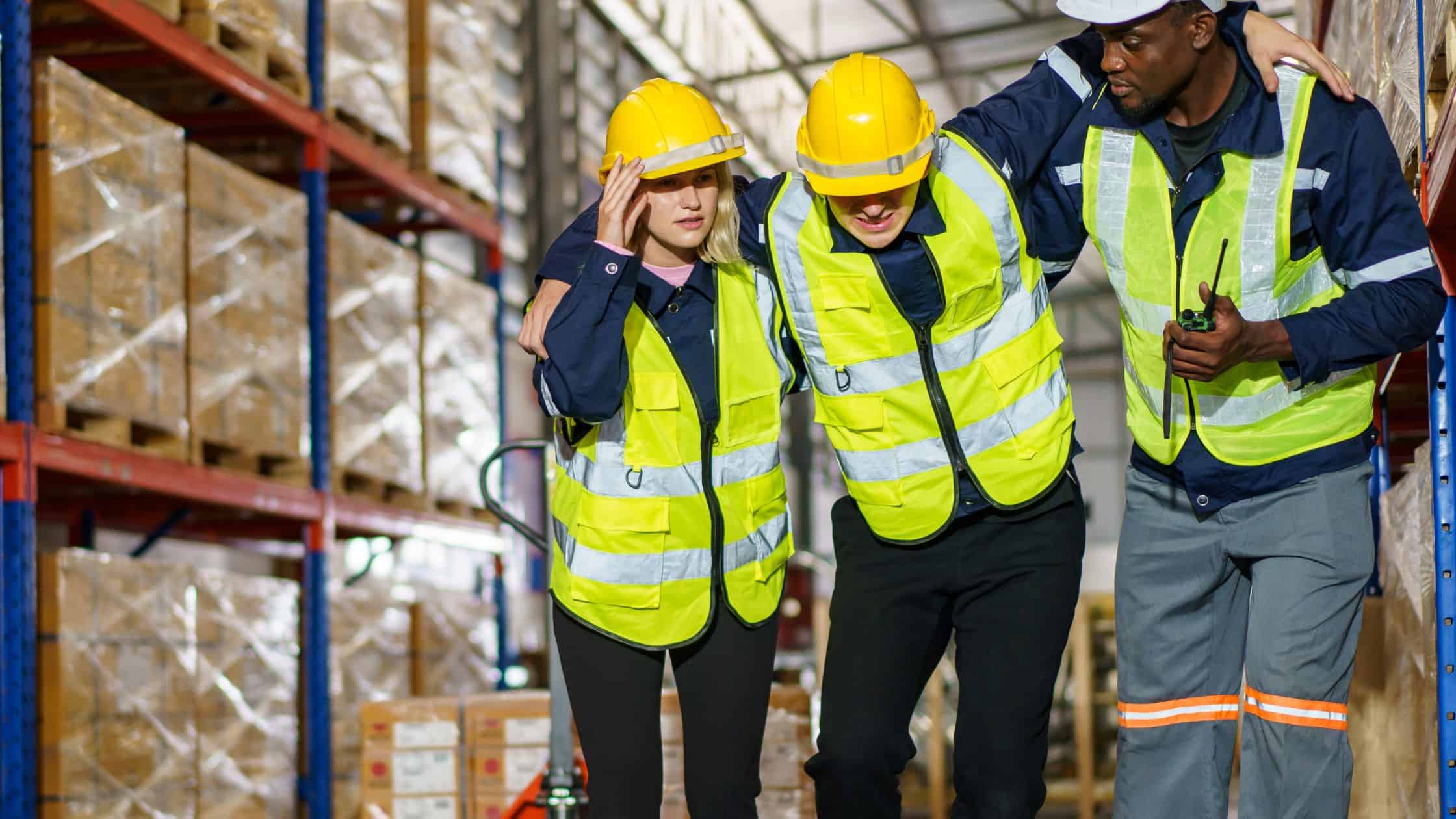 Injured Warehouse Worker