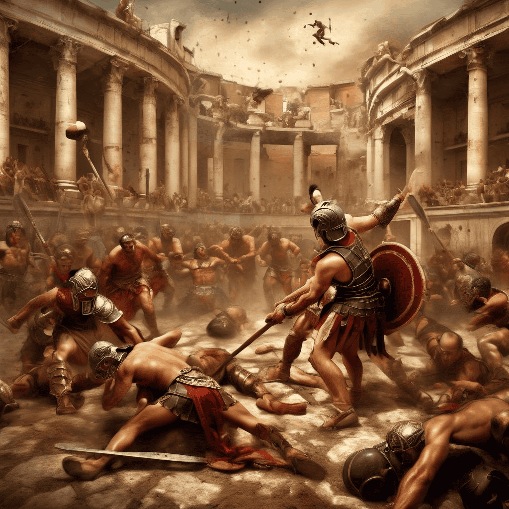 Age of the Gladiators: Savagery & Spectacle in Ancient Rome by Rupert Matthews